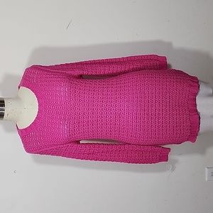 Pierre Balmain Pink Knit Women's Sweater Top Size S